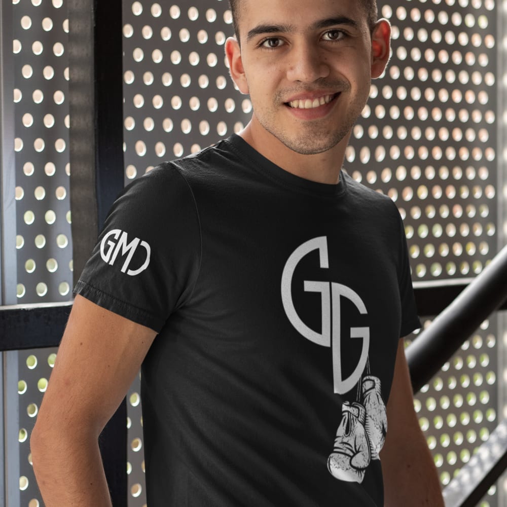  GG-GMO Guillermo Gutierrez Unisex T-Shirt, White Logo