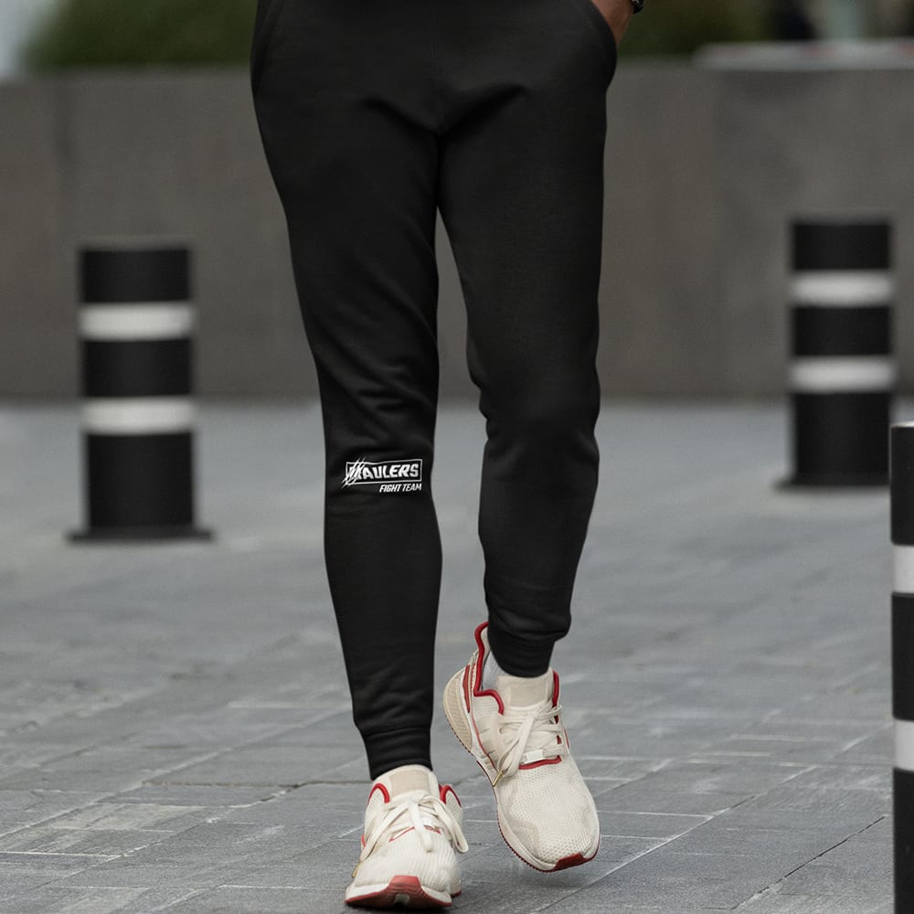  Maulers Fight Team Jogger, White Logo