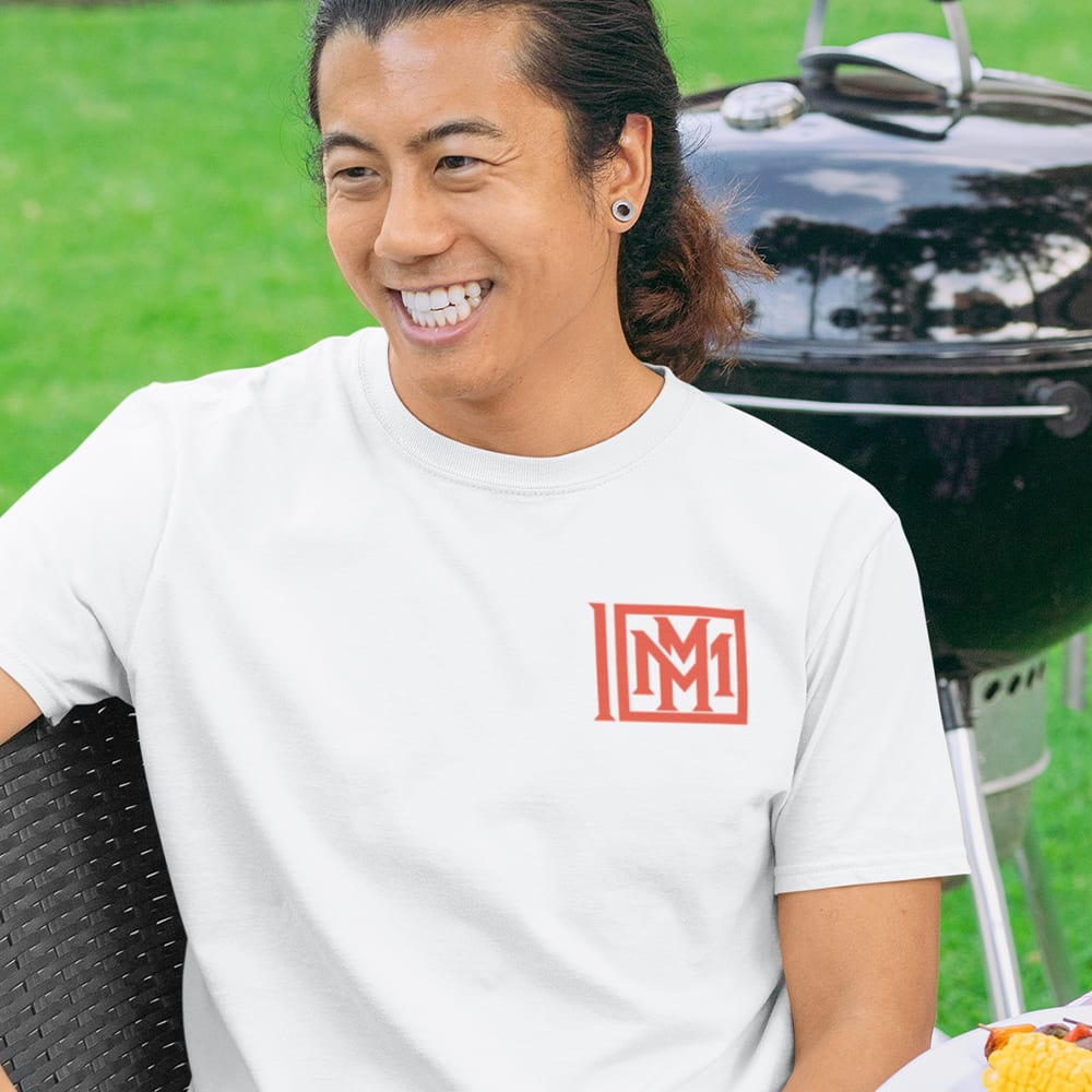 Miguel Mitchell by MAWI Tee , Orange Logo