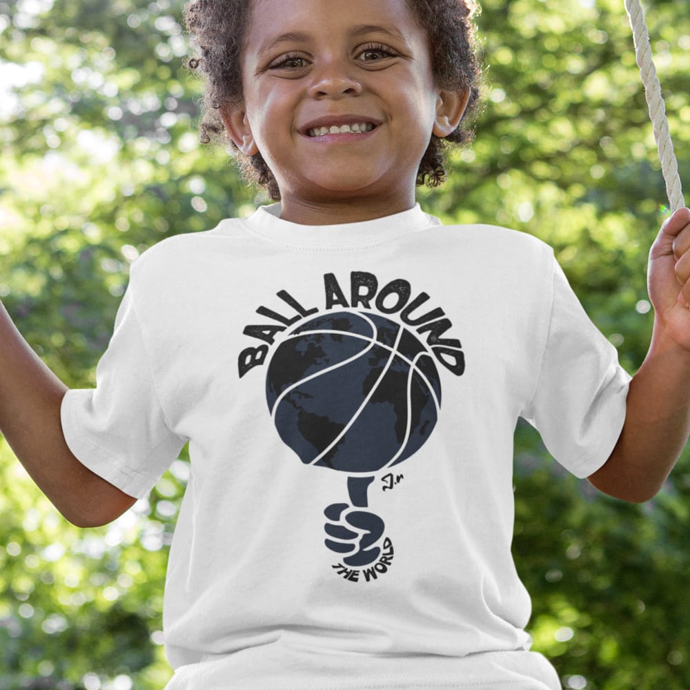 Ball Around the World by Jordan Rabe, Youth T-Shirt(Light)