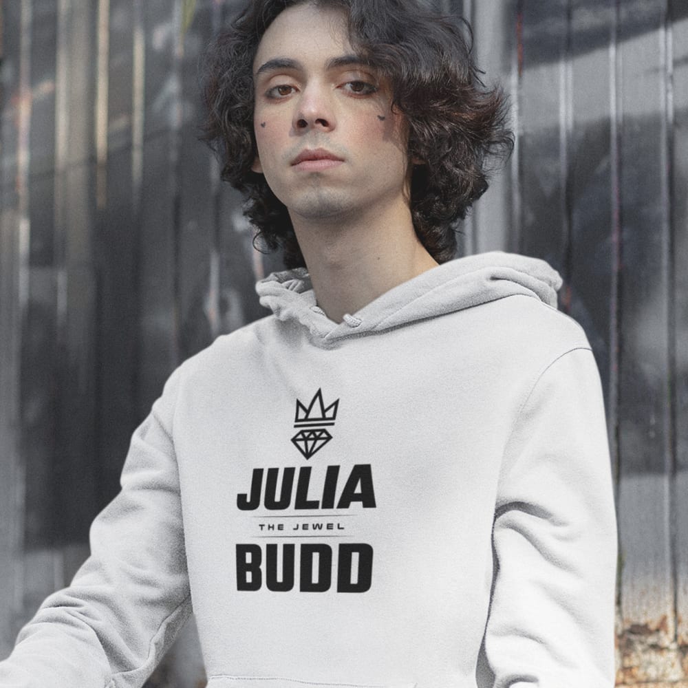 Julia Budd Gibson MMA Port Moody, BC Unisex Hoodie, Black Logo