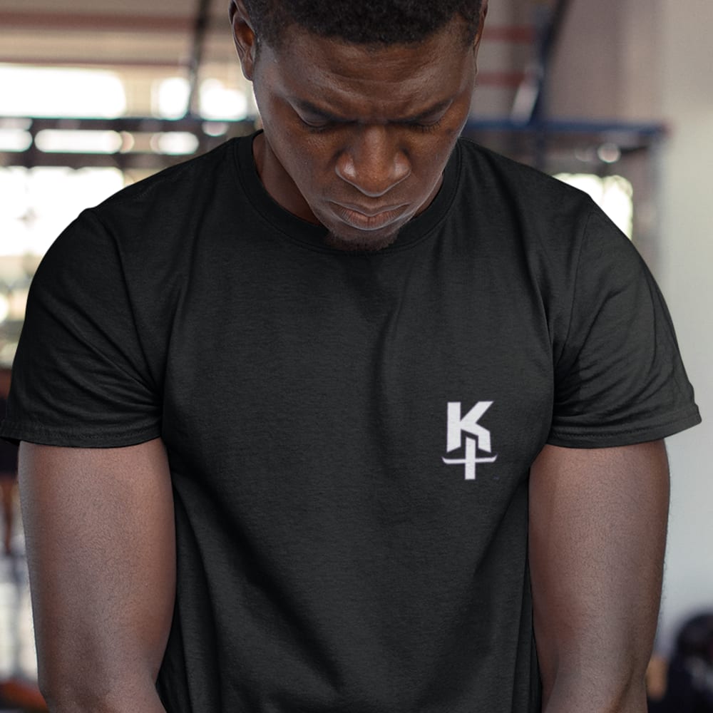 KT by Kenny Thomas T-Shirt, White Purple Logo