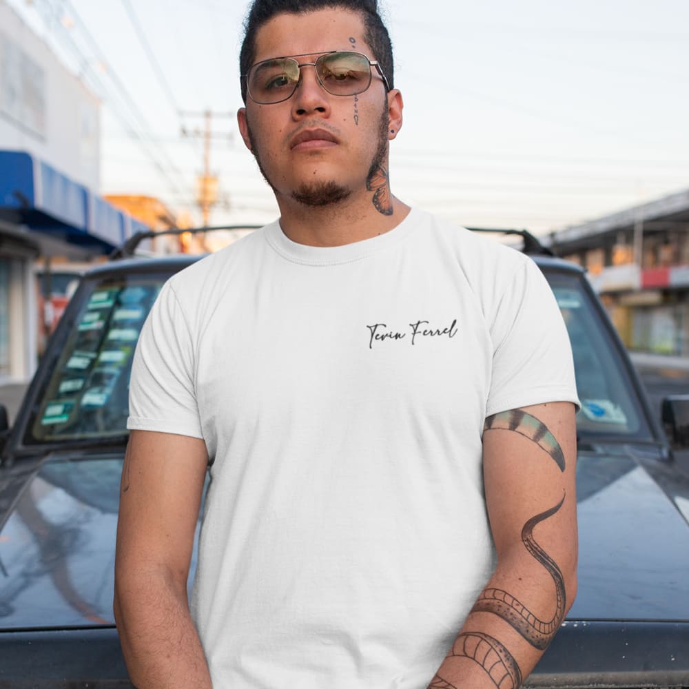 TFS logo by Tevin Ferrel Unisex T-Shirt, Black Logo
