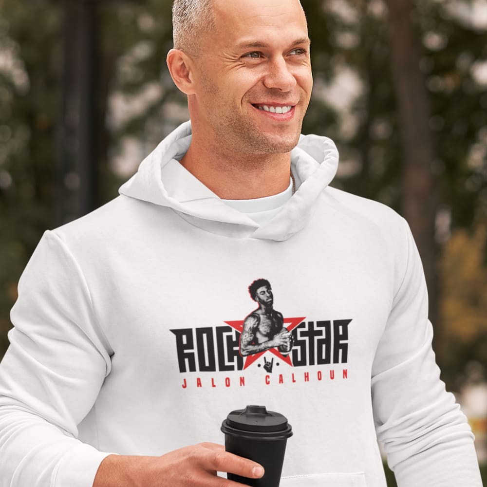 Rock Star Jalon Calhoun Hoodie, Black Logo