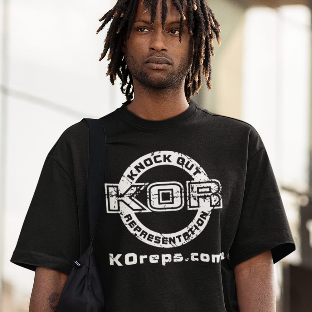 Knock Out KOR by KOreps T-Shirt, White Logo