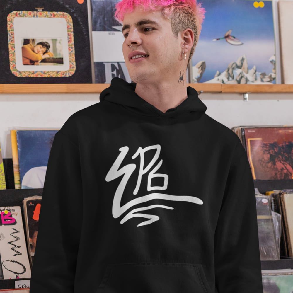 "EP6" by Eli Pancol Hoodie, White Logo