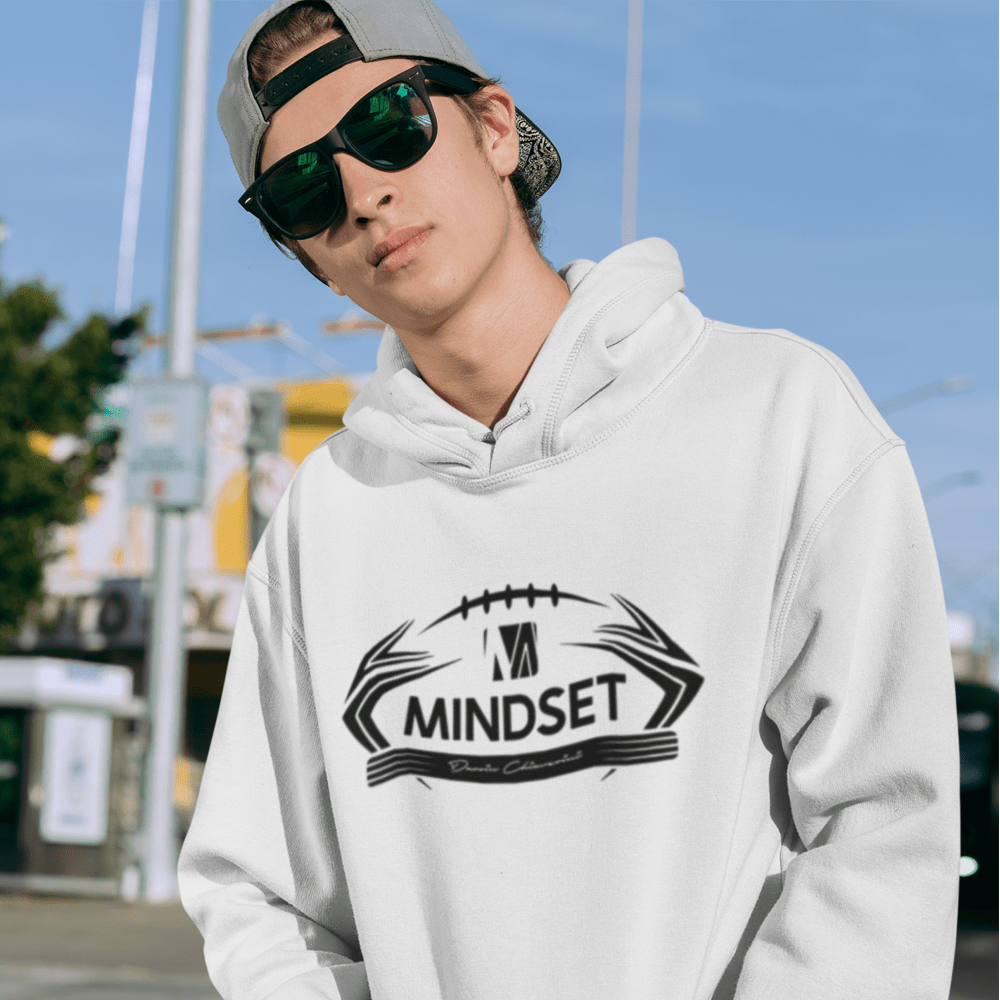 MINDSET by Darrin Chiaverini Hoodie, Black Logo