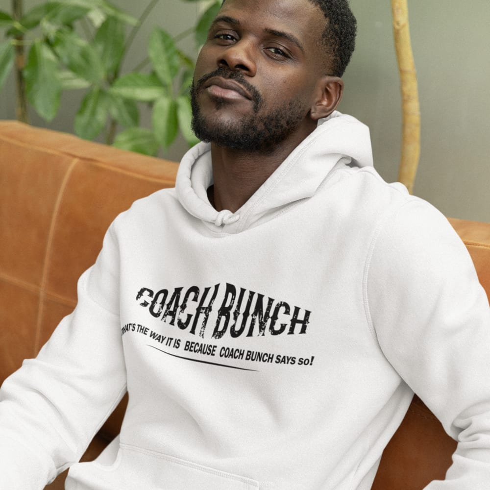 Coach Bunch by Jarrod Bunch Hoodie, Black Logo