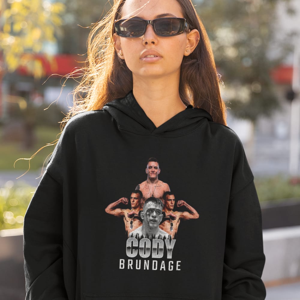 Cody Brundage Women's Hoodie, White Logo