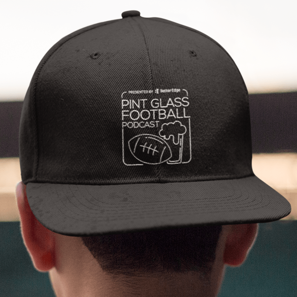 Pint Glass Football Podcast Hat