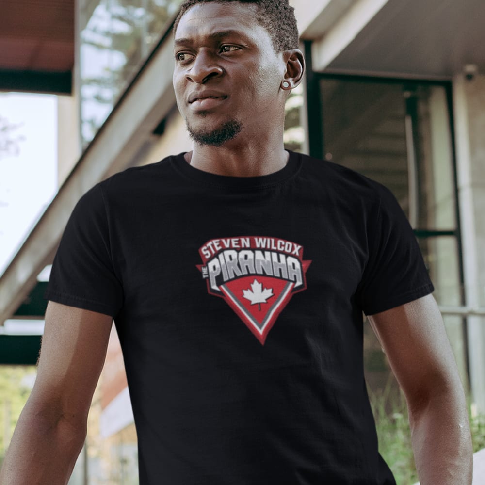 Steven "The Piranha" Wilcox Men's T-Shirt, Mini Logo Mid