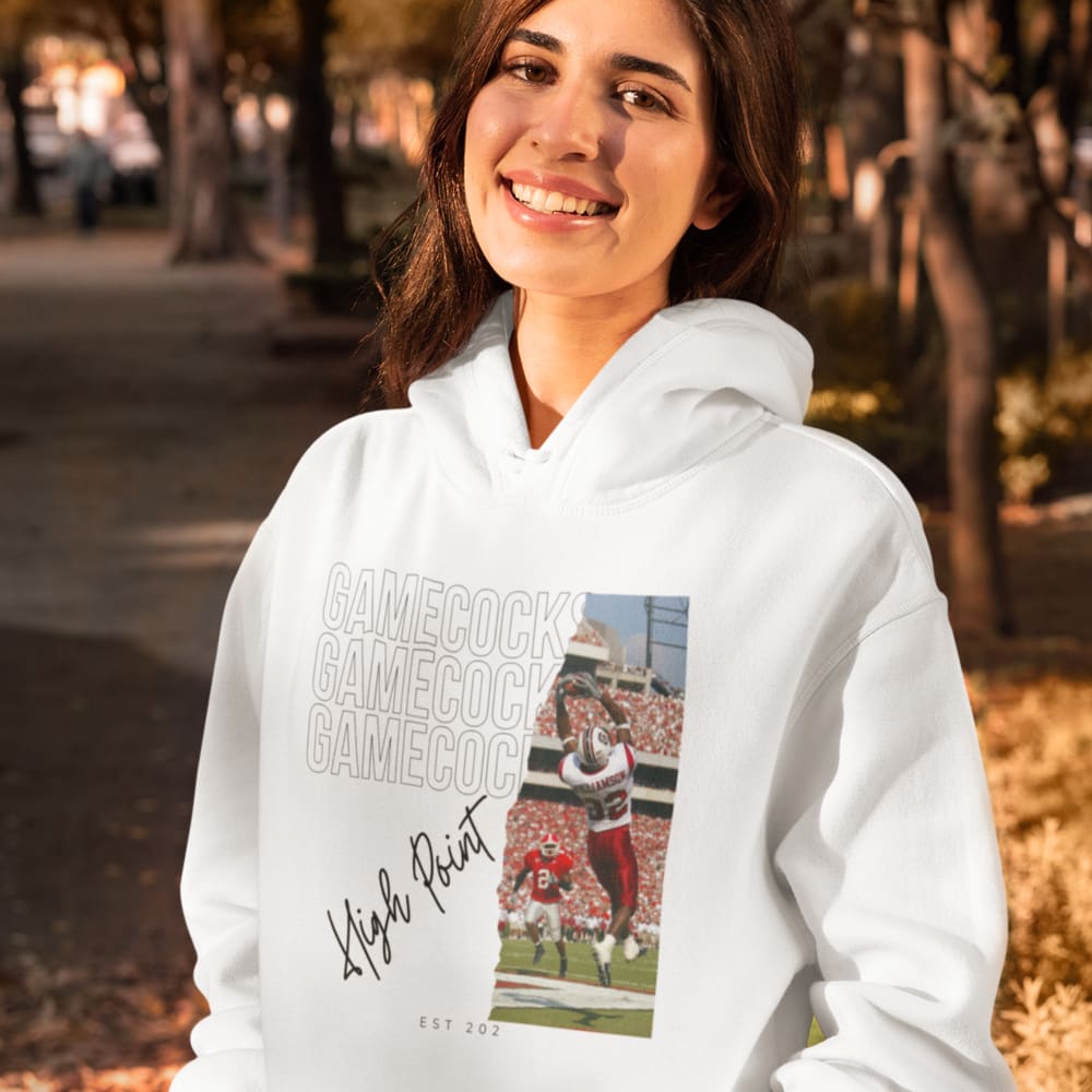Gamecocks by Troy Williamson Hoodie, Black Logo