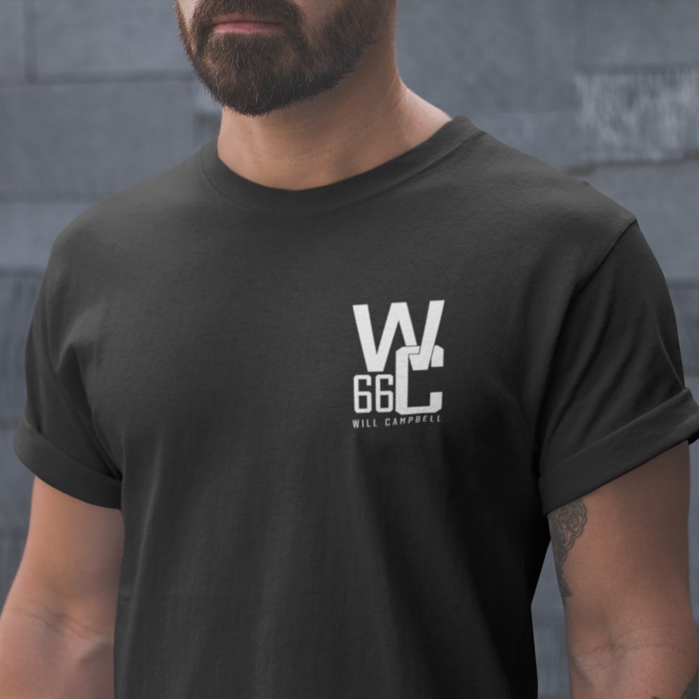 "WC" by Will Campbell Shirt, White Logo