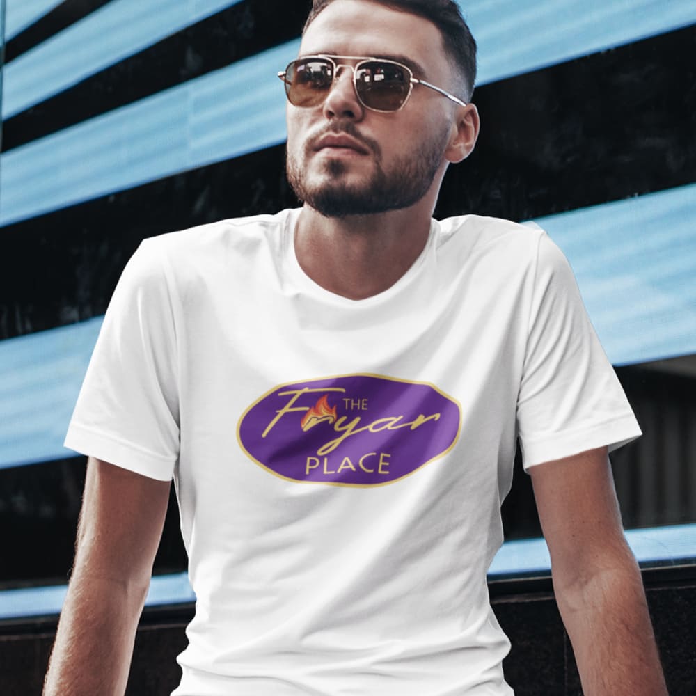 The Fryar Place by Irving Fryar Men's T-Shirt , Gold Logo