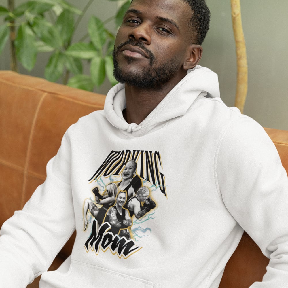 Working Mom by Chelsea Conner Men's Hoodie , Dark Logo