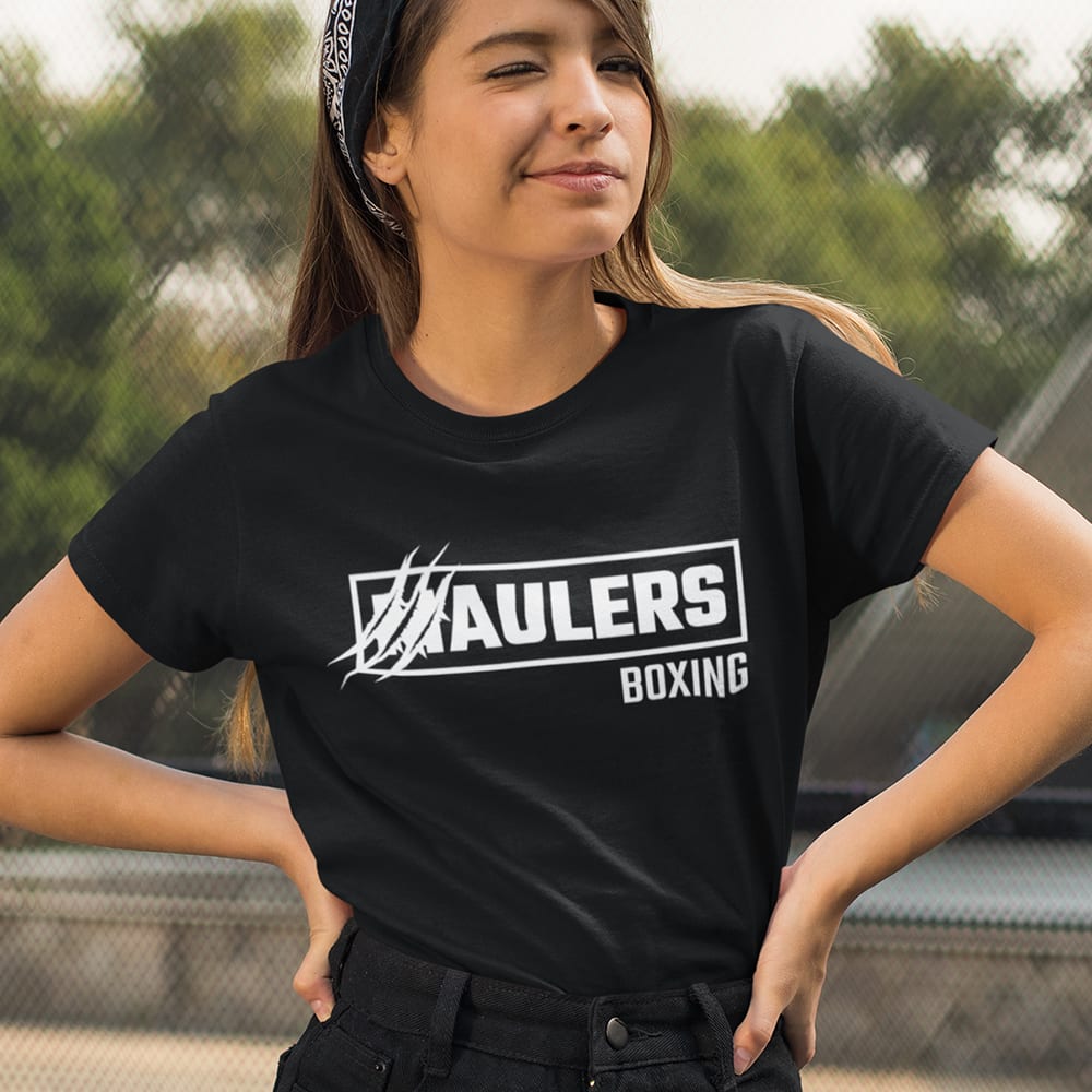 Maulers Boxing T-Shirt, White Logo