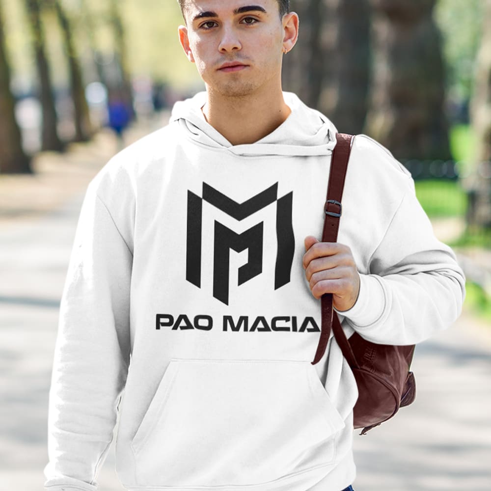 Pao Macia Hoodie. Black Logo