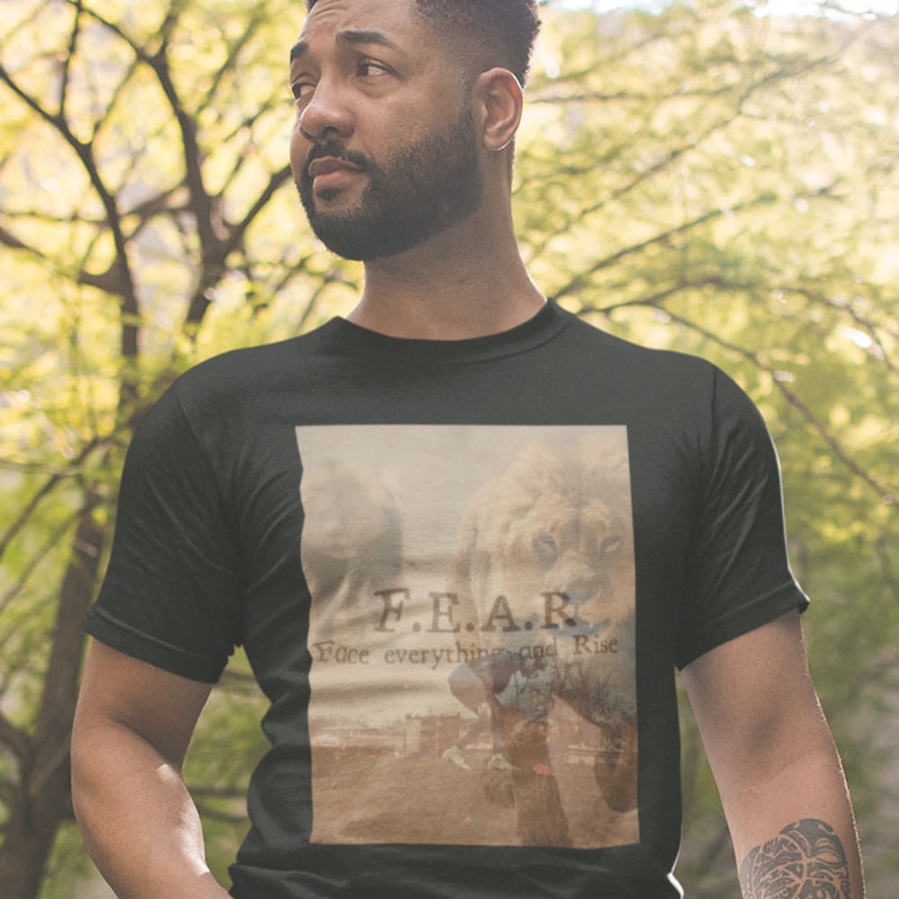 F.E.A.R by Jahsim Mathurin T-Shirt, Light Print
