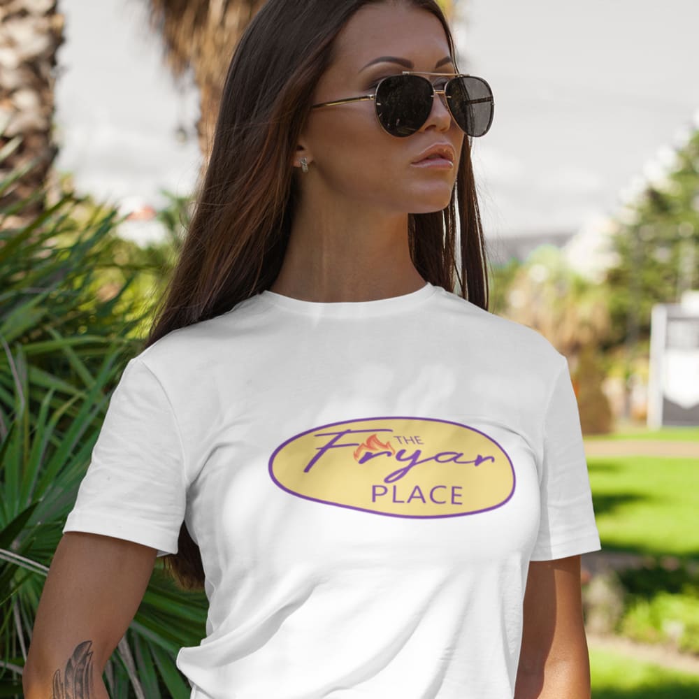 The Fryar Place by Irving Fryar Women's T-Shirt , Purple Logo