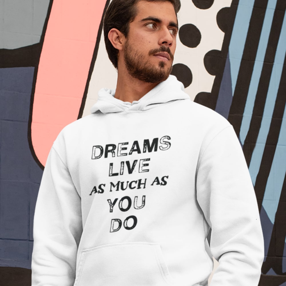 Dreams Live As Much As You Do Kyle Goodbee Hoodie, Black Logo