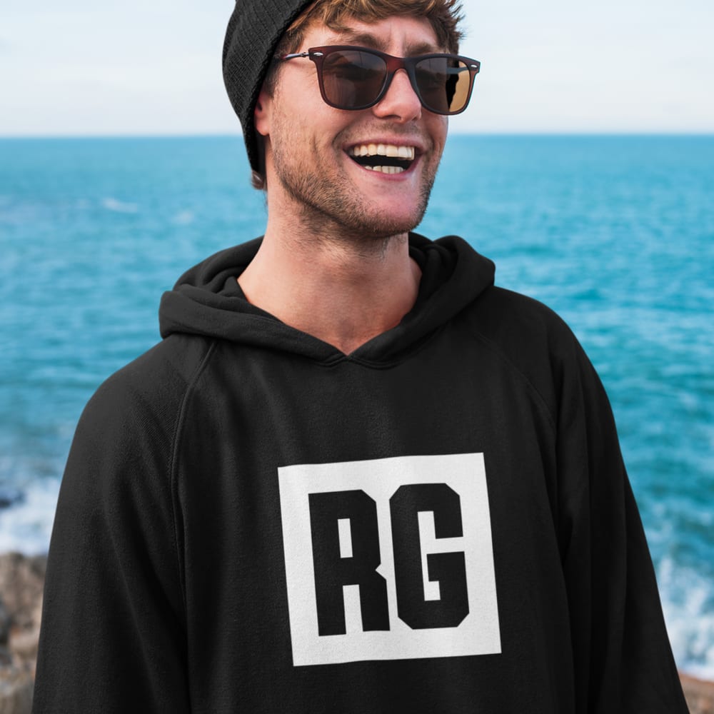 "RG" by Renzo Gonzalez Hoodie, White Logo