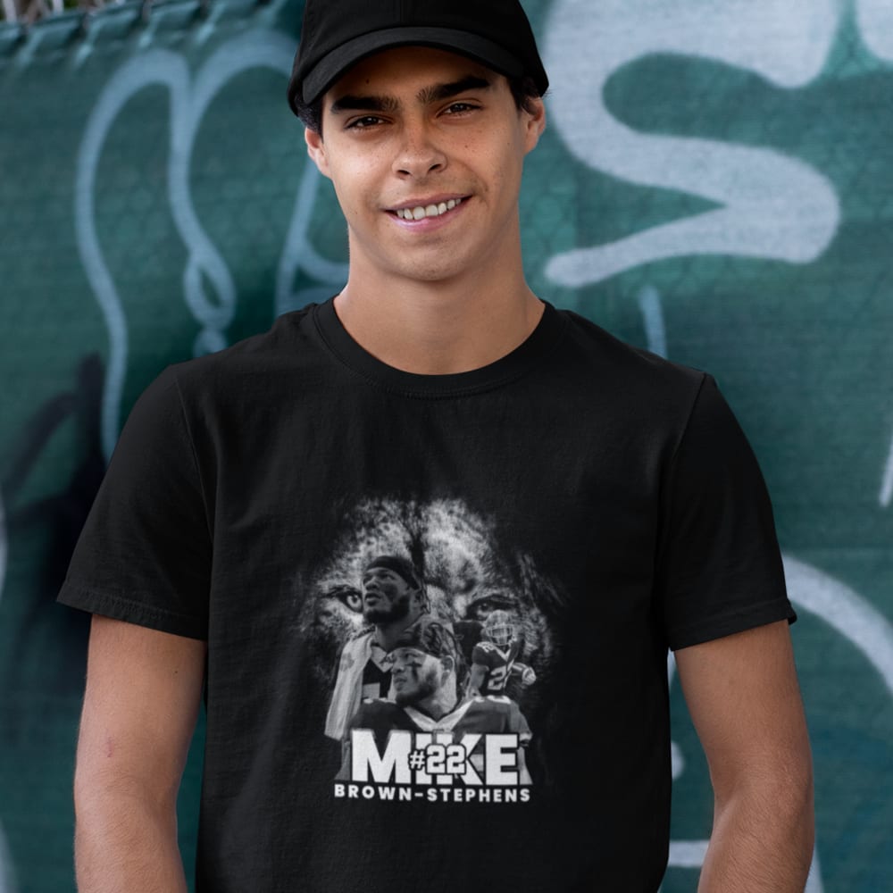 #22Michael Brown-Stephens T-Shirt, White Logo