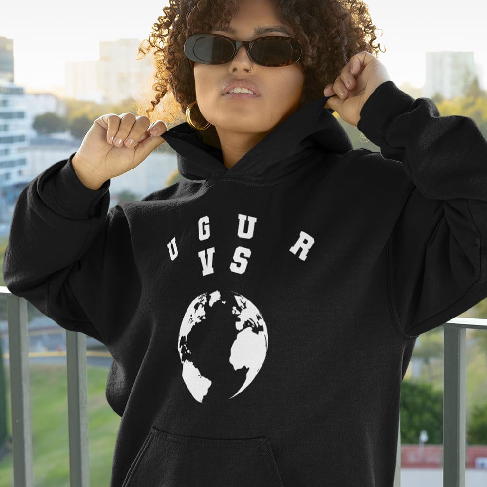 Ugur Aktas  Women's Hoodie, White Logo