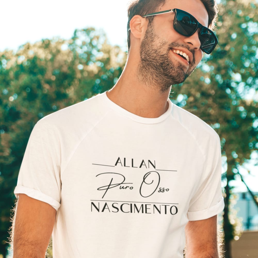 Allan “Puro Osso” Nascito T-Shirt, Black Logo