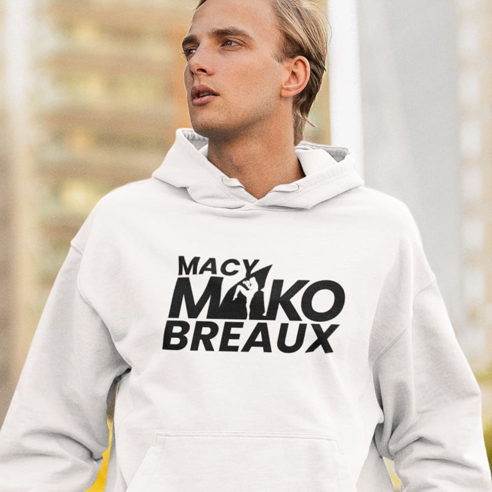 Macy Breaux Unisex Hoodie, Dark Logo