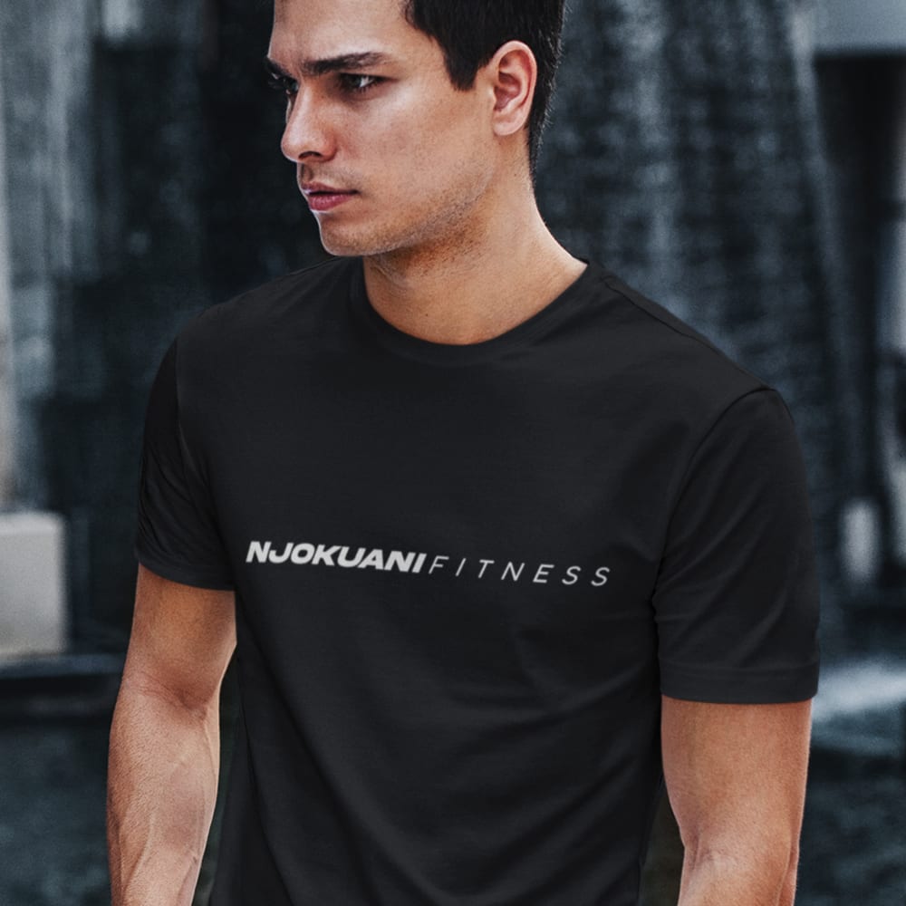 Njokuani Fit, T-Shirt, White Logo