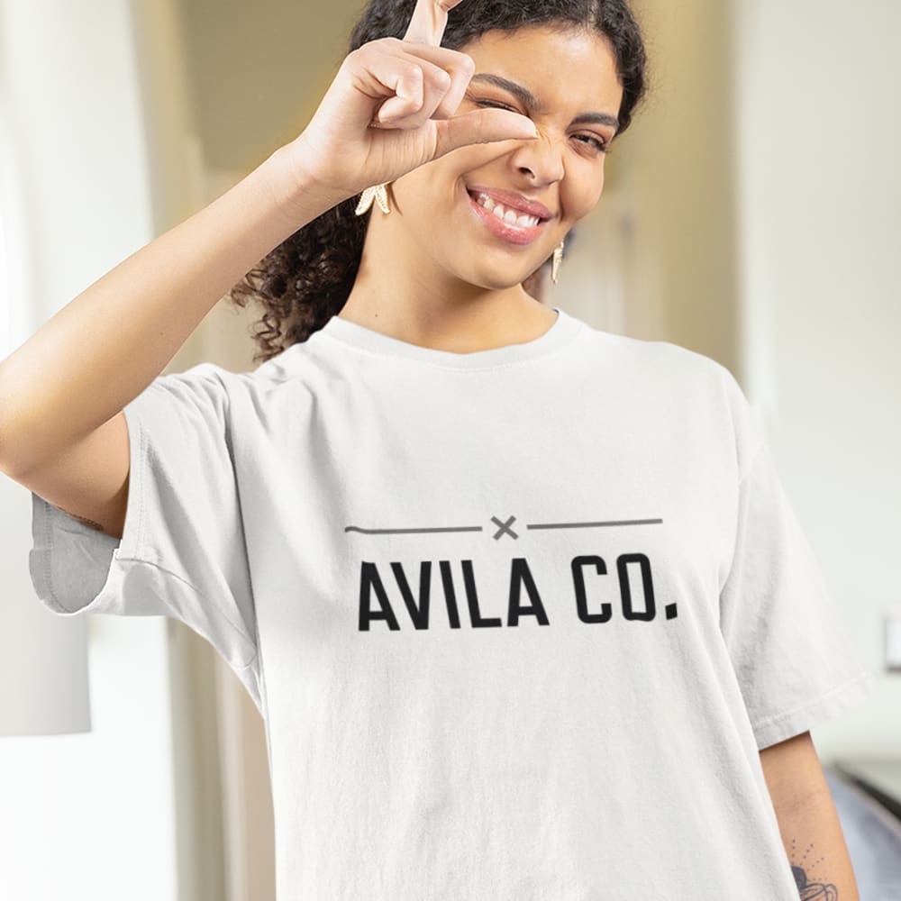 AVILA CO. Women's Shirt, Black Logo