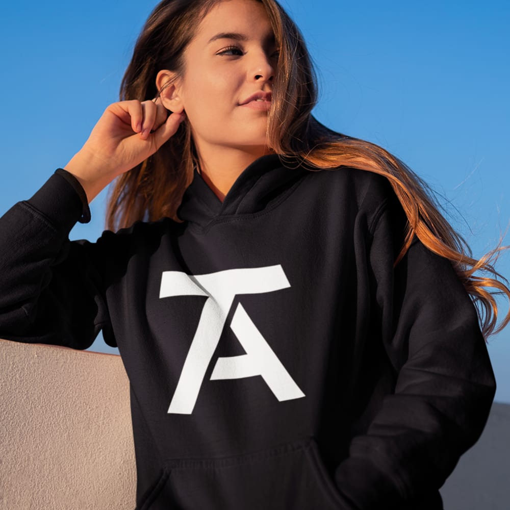 Troy Anderson Jr. Women's Hoodie, White Logo