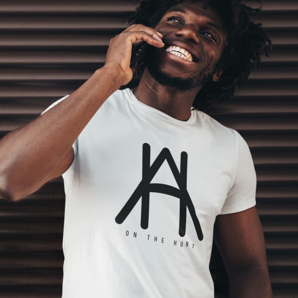 On The Hunt Adam Hunt Men's T-Shirt, Black Logo
