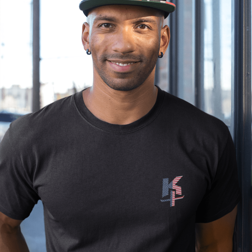 KT by Kenny Thomas T-Shirt, American Print Logo