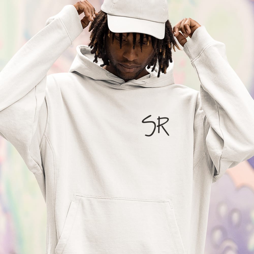 The Hangman by Saul Rogers Unisex Hoodie, Black Logo