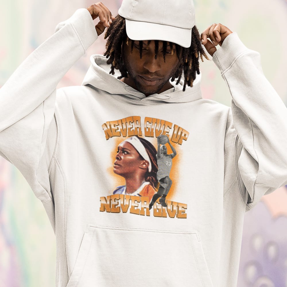Never Give Up II by Ireyon Keith Hoodie
