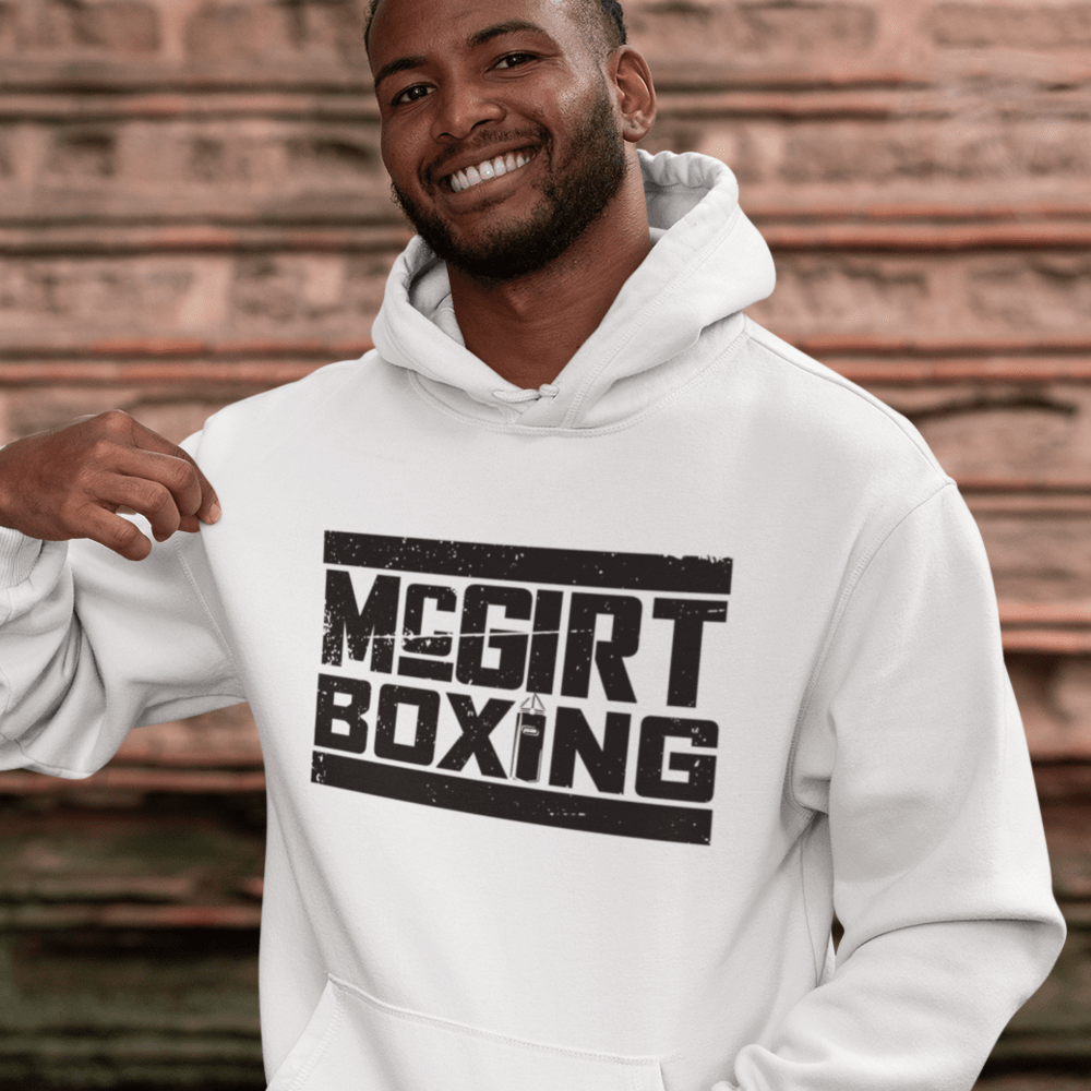 McGirt Boxing by James "Buddy" McGirt, Hoodie, Black Logo