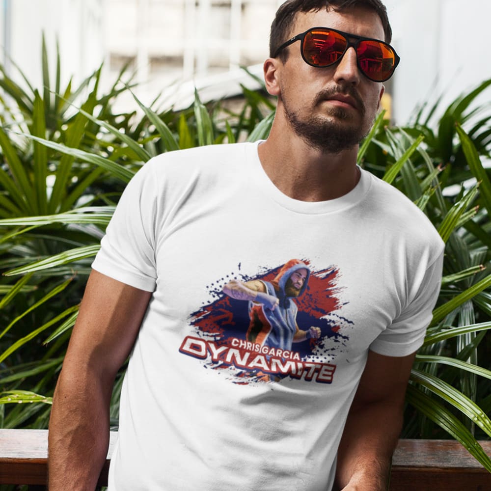 Chris Garcia Dynamite Unisex T-Shirt, Dark Logo