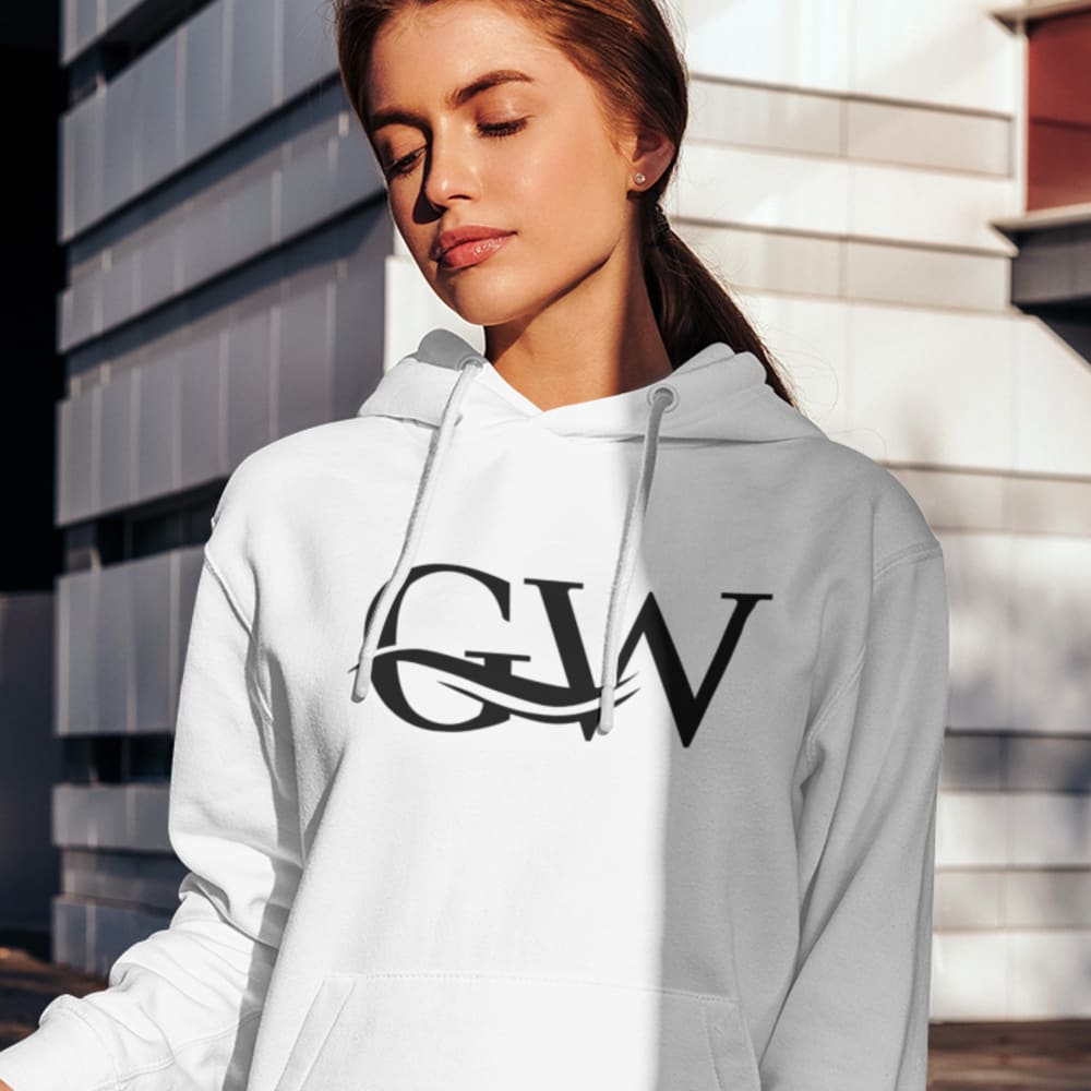 GW by Gift Walker Unisex Hoodie, Black Logo