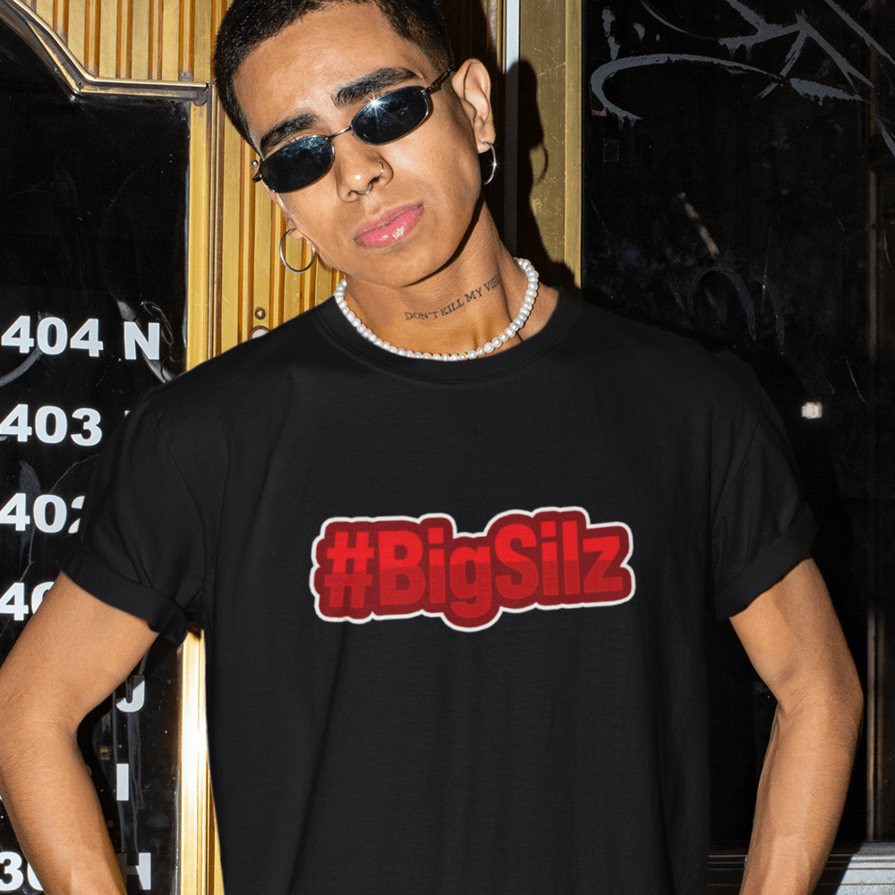 #BigSilz by Dan Sileo T-Shirt, Red Logo