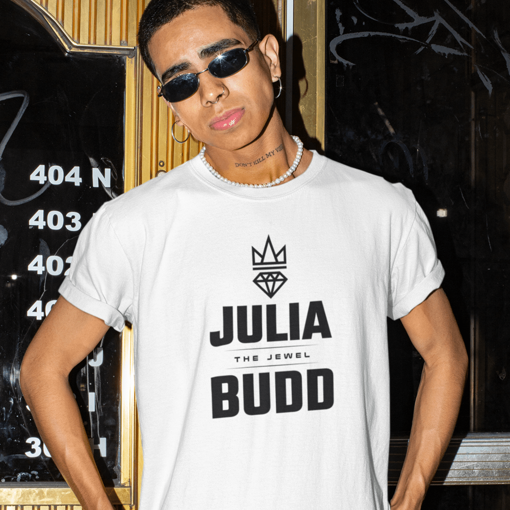  Julia Budd Gibson MMA Port Moody, BC Unisex T-Shirt, Black Logo