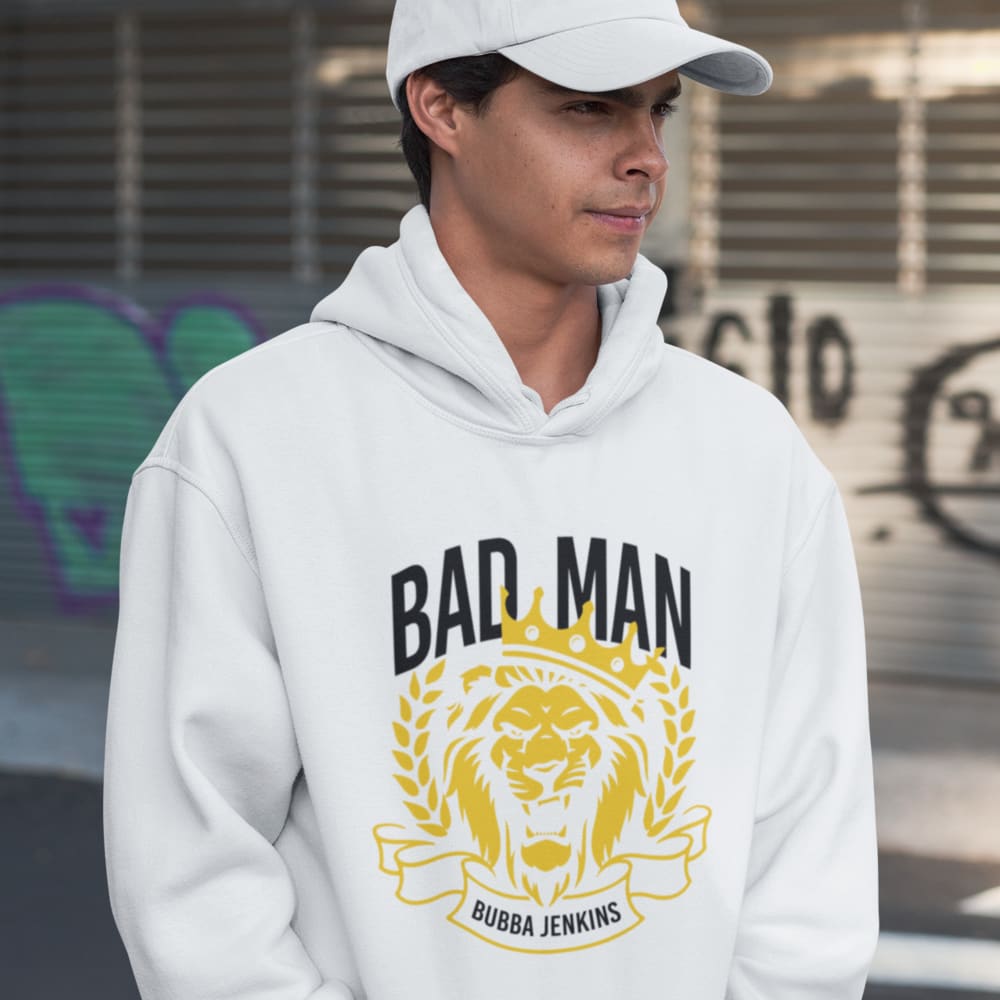Bad by Bubba Jenkins Hoodies, Black Logo