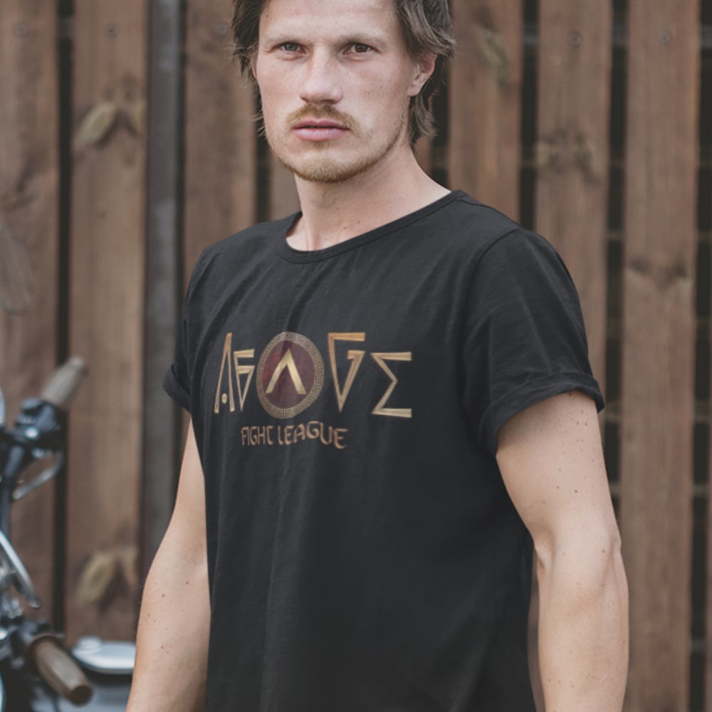 Time To Enter The Agoge, T-Shirt, Light Logo