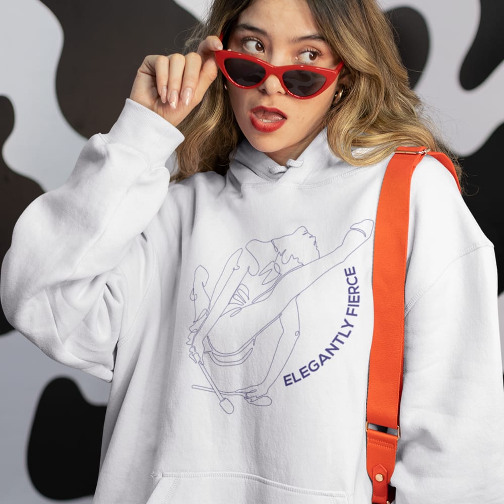 Elegantly Fierce by Evita Griskenas, Unisex Hoodie