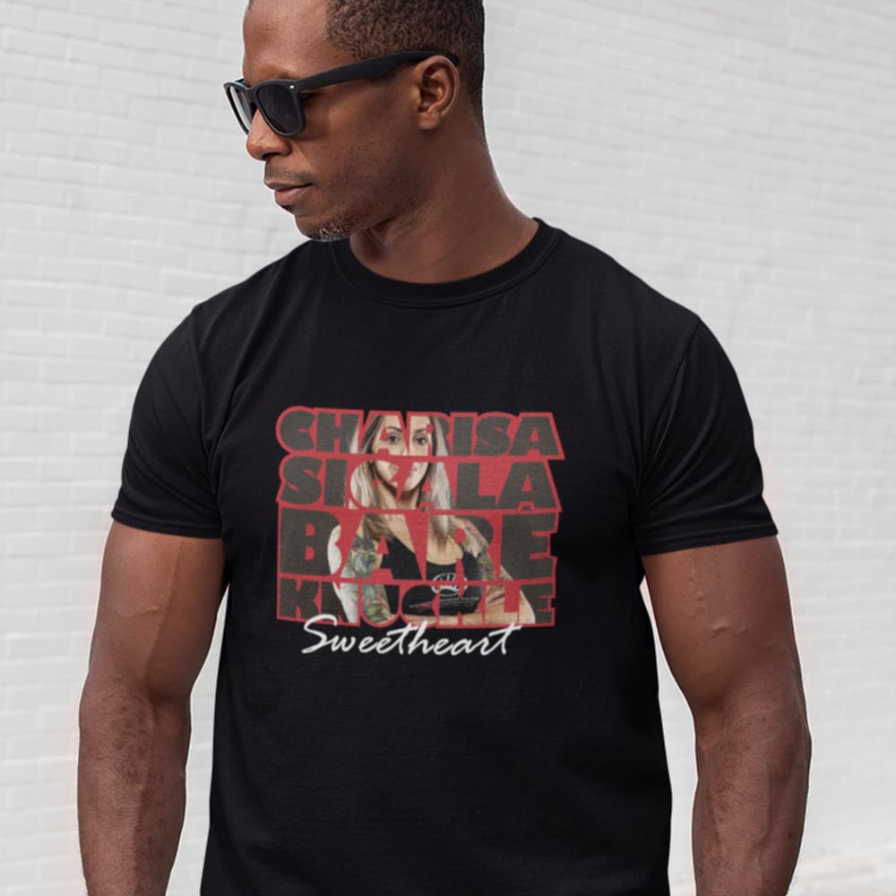 Charisa "Bare Knuckle Sweetheart" Sigala T-Shirt, White Logo