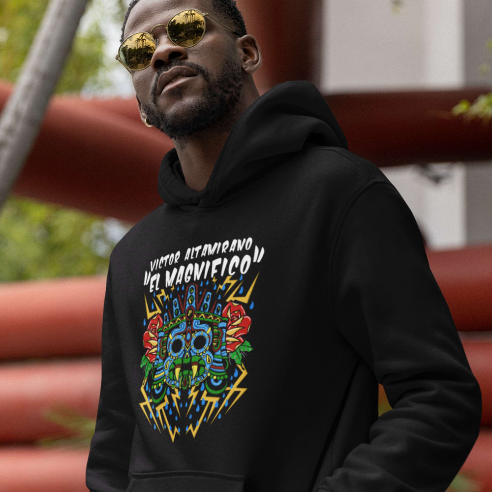 Victor "El Magnifico" Altamirano Unisex Hoodie, Light Logo