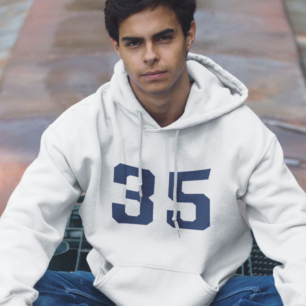 Vaughn Jennings Jersey Style Blue Hoodie