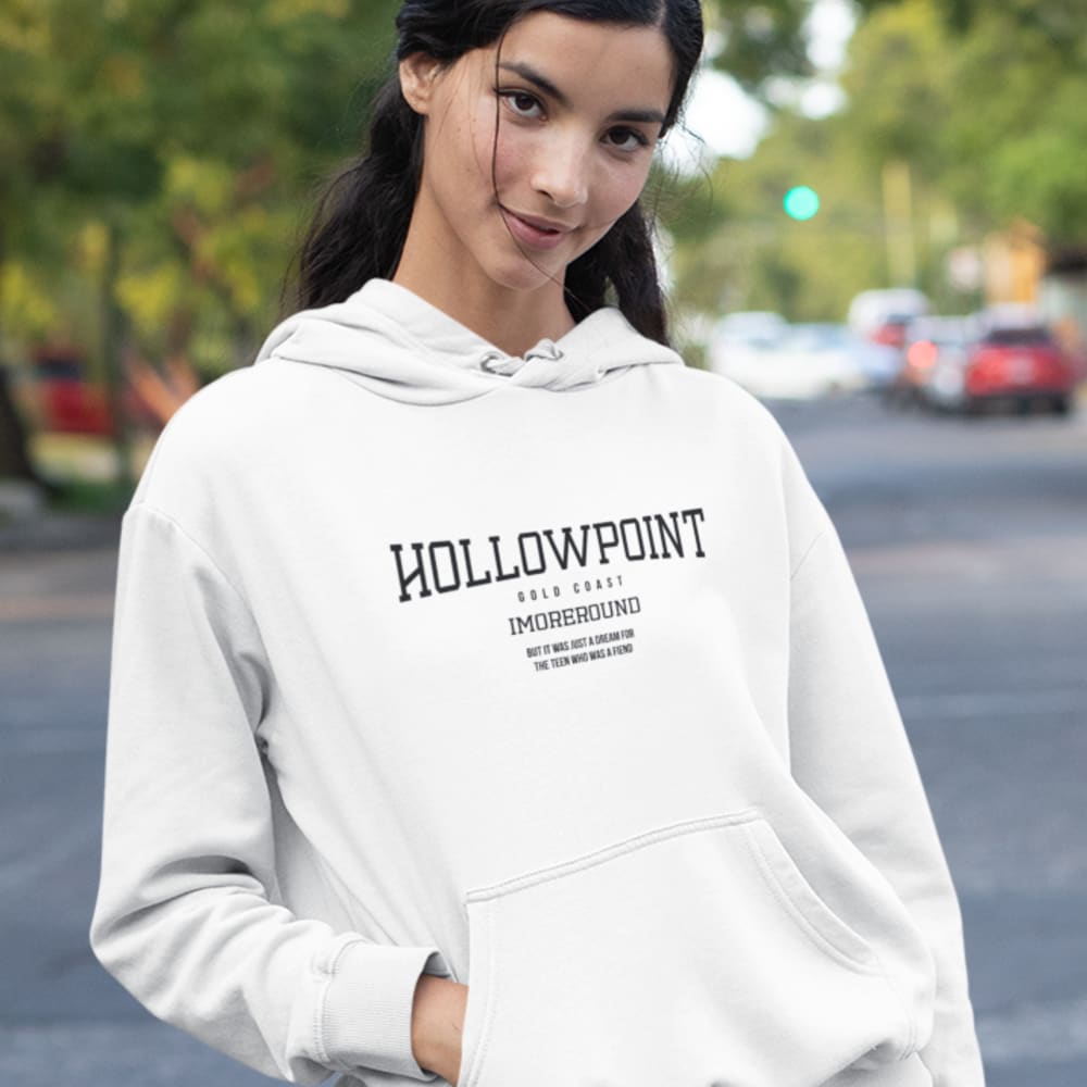 Hollowpoint Gold Coast by Janay Harding Women's Hoodie, Black Logo
