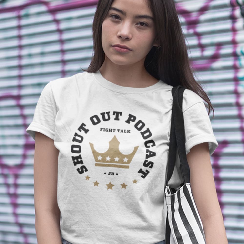 ShoutOut podcast! Women's T-Shirt, Dark Logo