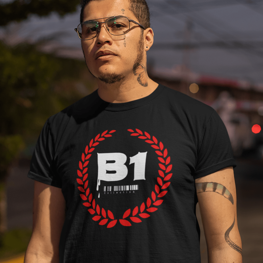 Michael Badejo "Believe First" White Logo T-Shirt